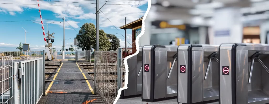 Flap Barriers vs. Traditional Gates