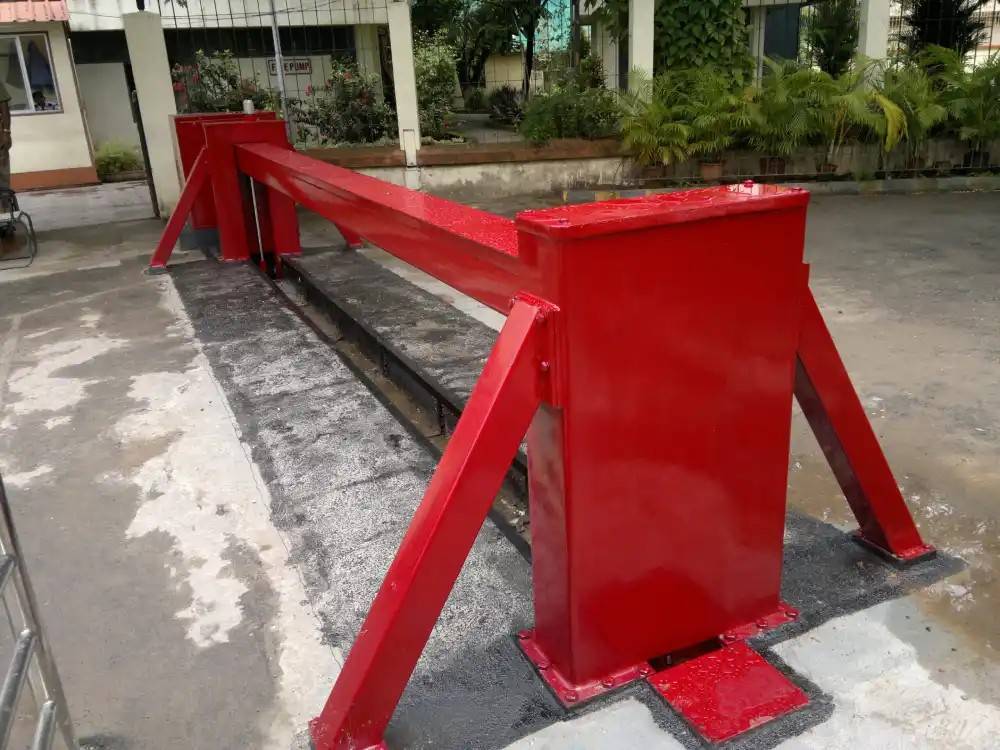 Crash Rated Boom Barrier Dual Arm