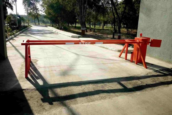 Crash Rated Boom Barrier Dual Arm